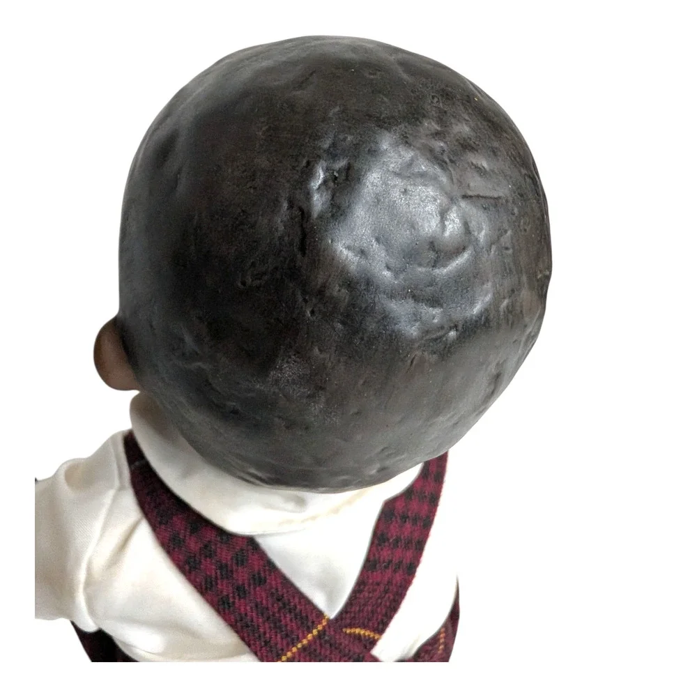 Ashton Drake Yolanda Bello "David" Porcelain African American Boy Baby Doll Vtg - Picture 2 of 7